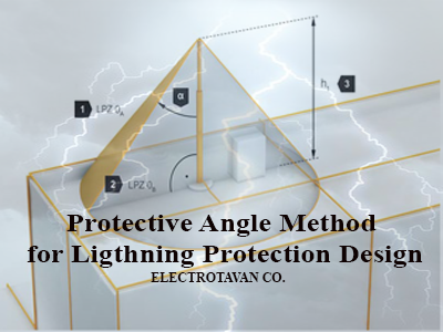 روش زاویه حفاظتی در انتخاب محل نصب صاعقه گیر